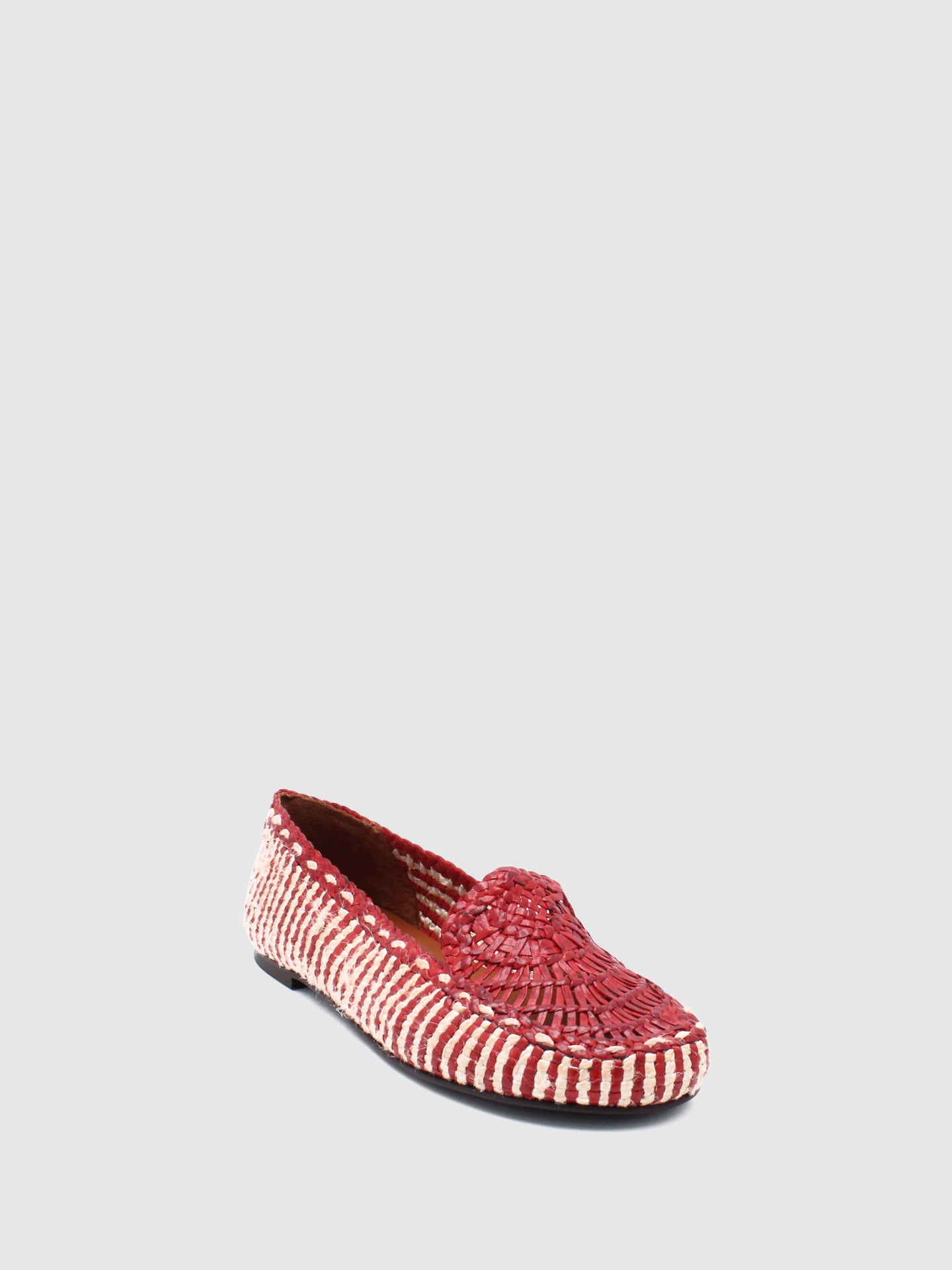 JJ Heitor Loafers Clássicos em Vermelho